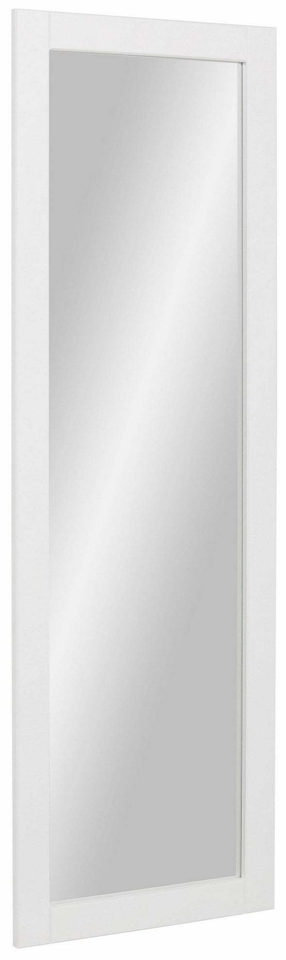 Oglinda »Rondo«, cu cadru din Mdf alb, 150x50 cm - LunaHome.ro