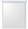 Oglinda de perete California cu rama alba, 92x99 cm - LunaHome.ro
