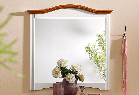 Oglindă Konrad cu ramă din lemn, 95/94 cm - LunaHome.ro