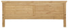 Pat din lemn masiv Indra, cu freze decorative, 180x200 cm - LunaHome.ro