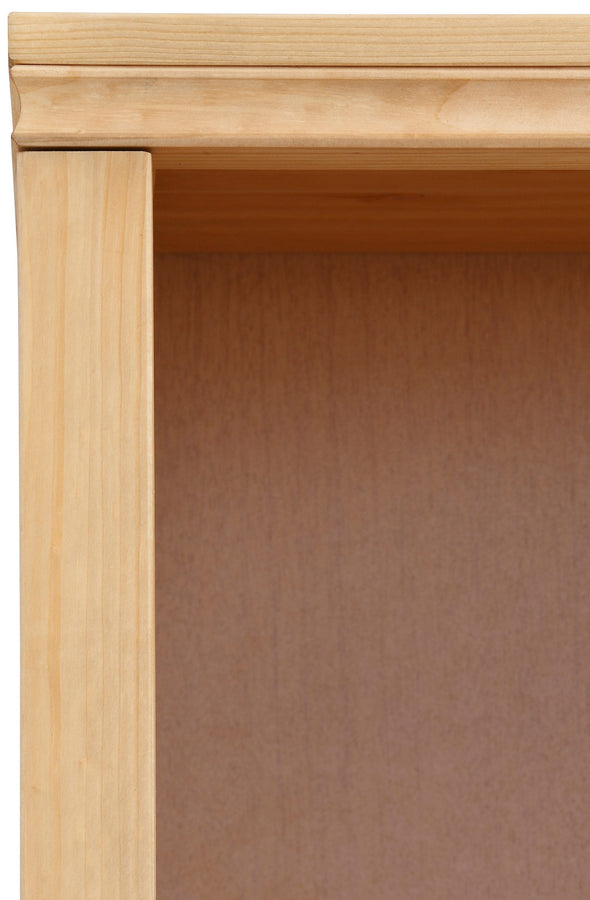 Raft biblioteca Gotland din lemn masiv de pin, 178 cm - LunaHome.ro