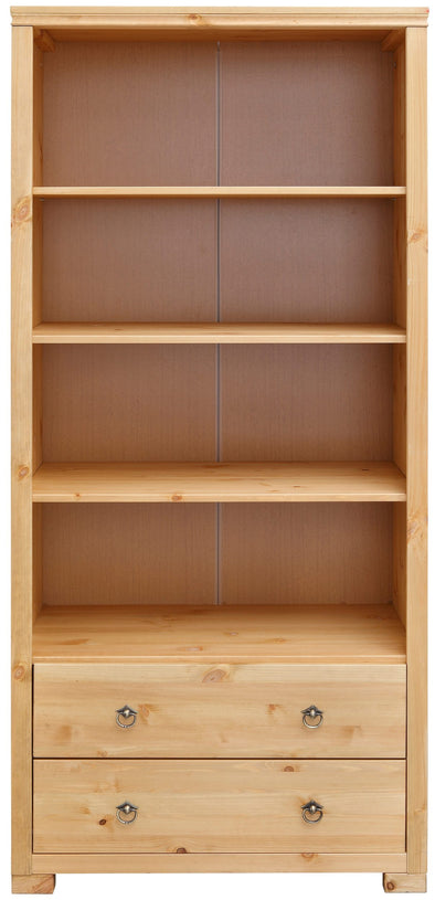 Raft biblioteca Gotland din lemn masiv de pin, 178 cm - LunaHome.ro