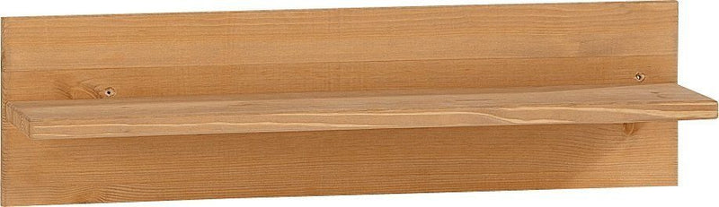 Raft de perete Alby din lemn de pin natur, 50 cm latime - LunaHome.ro