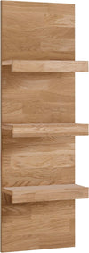 Raft de perete Woltra »Silkeborg« din lemn de stejar, latime 35 cm - LunaHome.ro