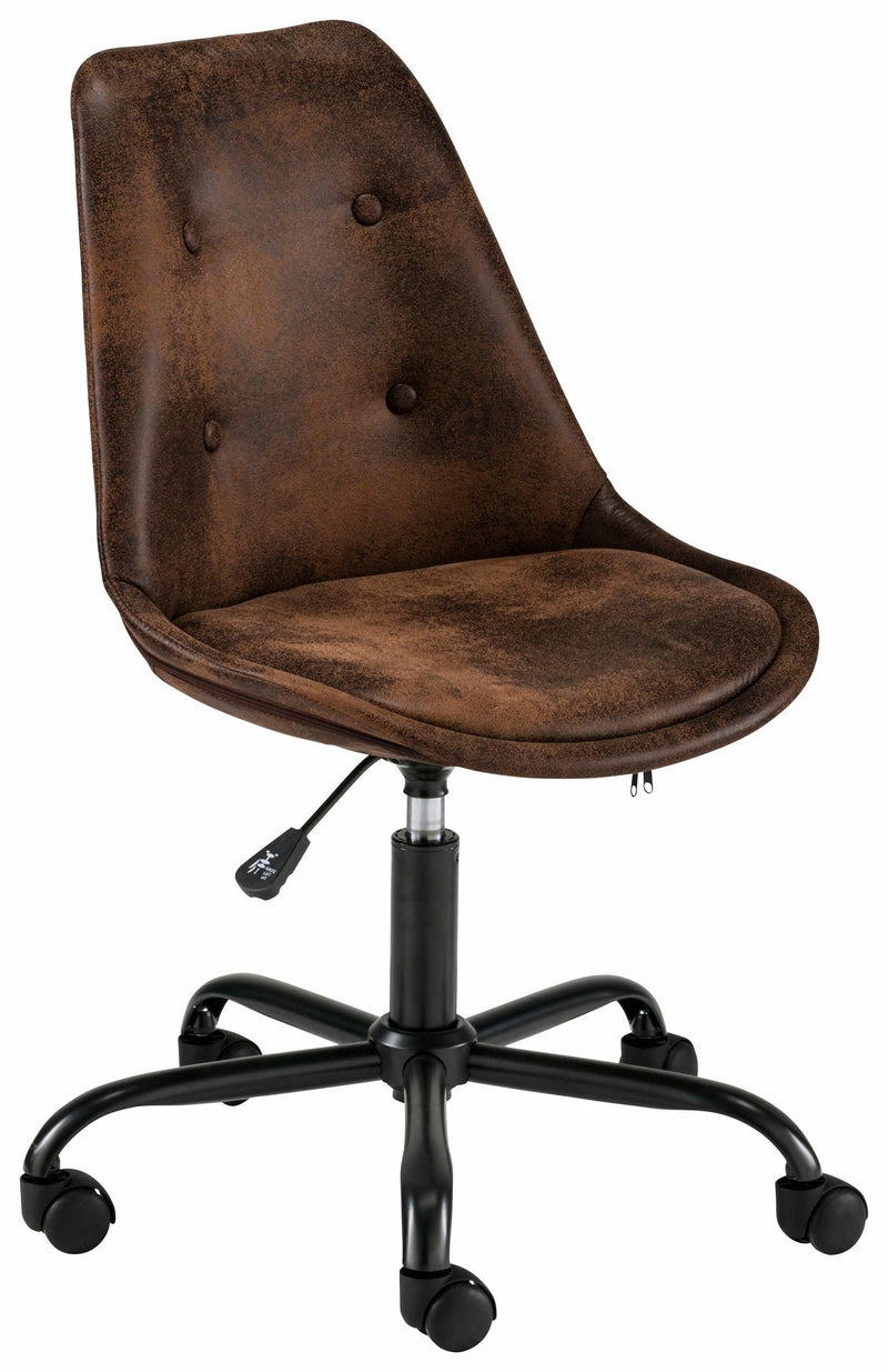 Scaun de birou Donny cu aspect vintage - LunaHome.ro
