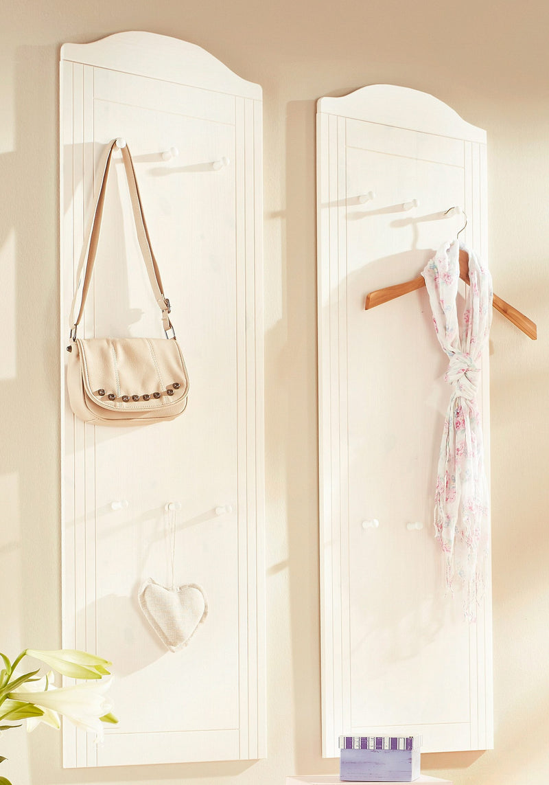 Set 2 placi de cuier »Finca« din lemn de pin alb rustic, 37 cm latime fiecare - LunaHome.ro