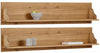 Set 2 rafturi de perete Melissa, din lemn de pin, 120 cm lungime - LunaHome.ro