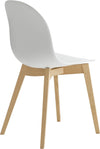 Set 2 scaune »Academy« cu picioare din lemn masiv, produse in Italia - LunaHome.ro