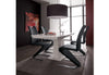Set 4 scaune Amado MCA, cu imitatie din piele si cadru de metal - LunaHome.ro