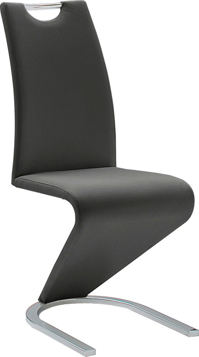 Set 4 scaune Amado MCA, cu imitatie din piele si cadru de metal - LunaHome.ro