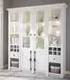 Vitrina »California« cu aspect decorativ și profile de cornișă elaborate - LunaHome.ro