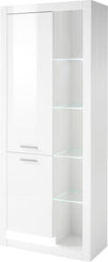 Vitrina »MERAN« într-un design modern alba, 80 cm latime - LunaHome.ro