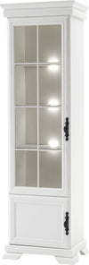 Vitrina alba »Royal« cu design exclusivist, 58 cm latime - LunaHome.ro