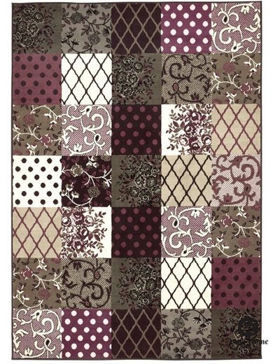 Traversa cu model violet