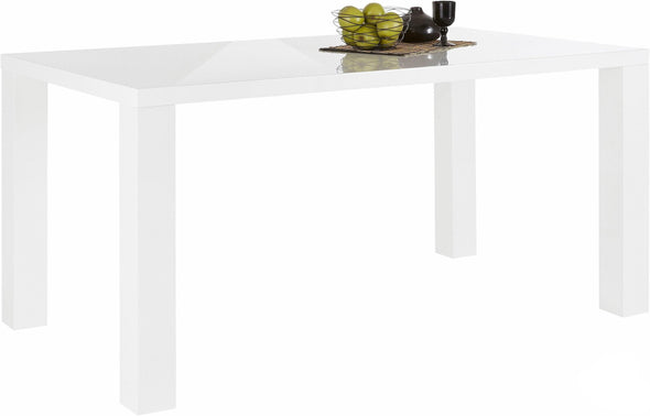 Masă albă Glanz, 160 cm