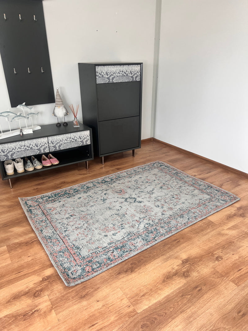 Covor traversa »Delavita« cu tesatura plata model vintage 120x180 cm - LunaHome.ro