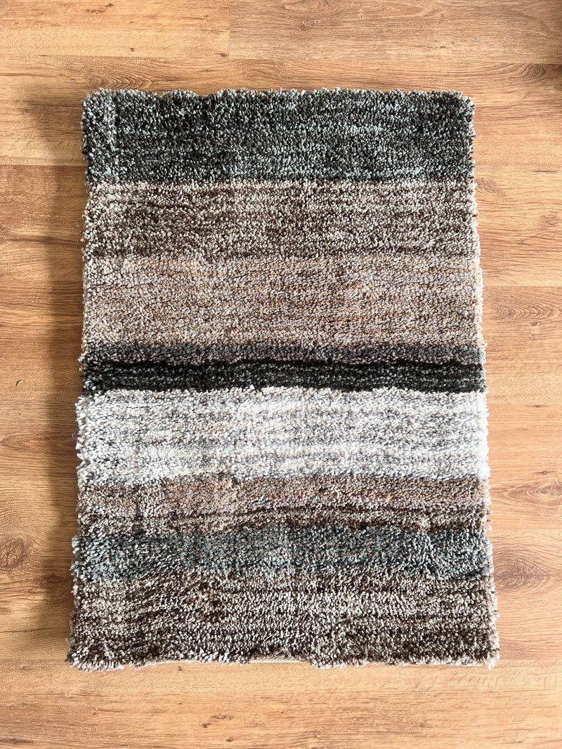 Covor Timbers cu fire lungi, foarte pufos design modern, 60x90 cm - LunaHome.ro