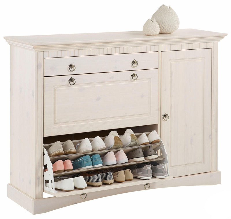 Pantofar alb Rustic
